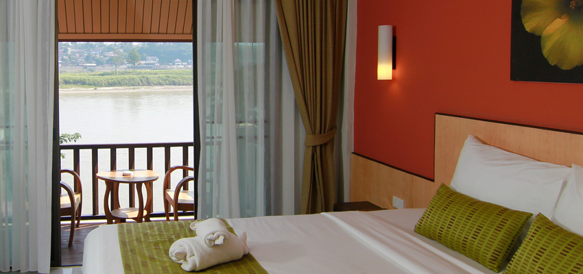 Chiangkong Teak Garden Hotel invites you to Enjoy River View   